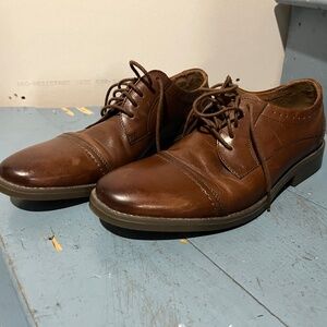 Clarks Brown Dress Shoes